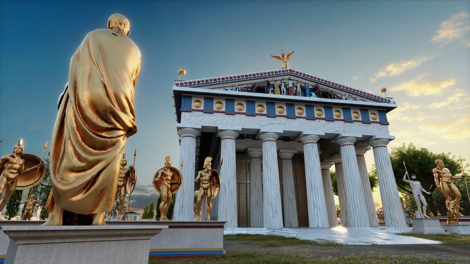 Ancient Olympia Entry Ticket & Virtual Reality Audio Tour - The Experience from Visitors Perspectives  