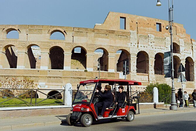 Ancient Rome Tour in a Golf Cart - An Attractive Alternative for Sightseeing in Rome