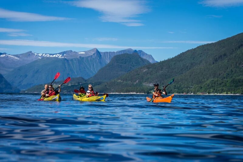 Åndalsnes: Kayaking in Majestic Romsdalsfjord - Equipment Provided