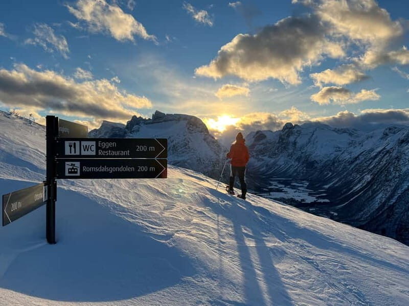 Åndalsnes: Nesaksla Snowshoeing Tour with Gondola Ticket - Key Points