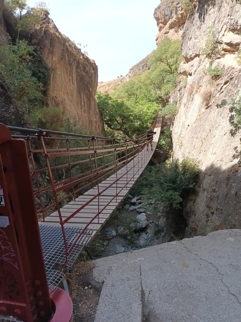 ANDALUCIA : THE LONGEST SUSPENSION BRIDGE - Inclusions and Requirements