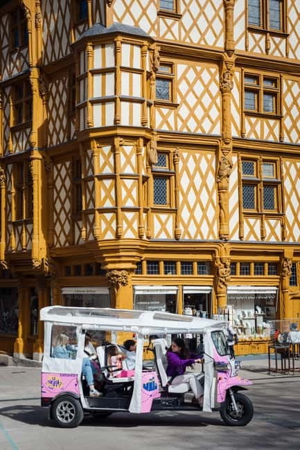 Angers : Explore the City Center by Electric Tuk-Tuk - An Alternative Way to Discover Angers