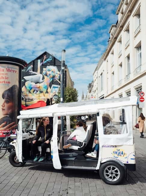 Angers: Street Art ride in an electric Tuk Tuk - An In-Depth Look at the Tour