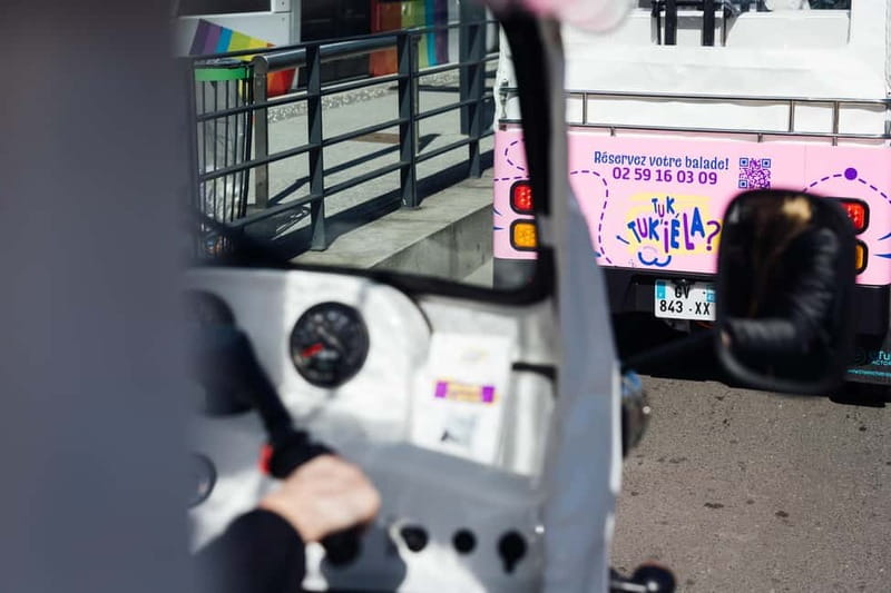 Angers: Street Art ride in an electric Tuk Tuk - What to Expect in Practice