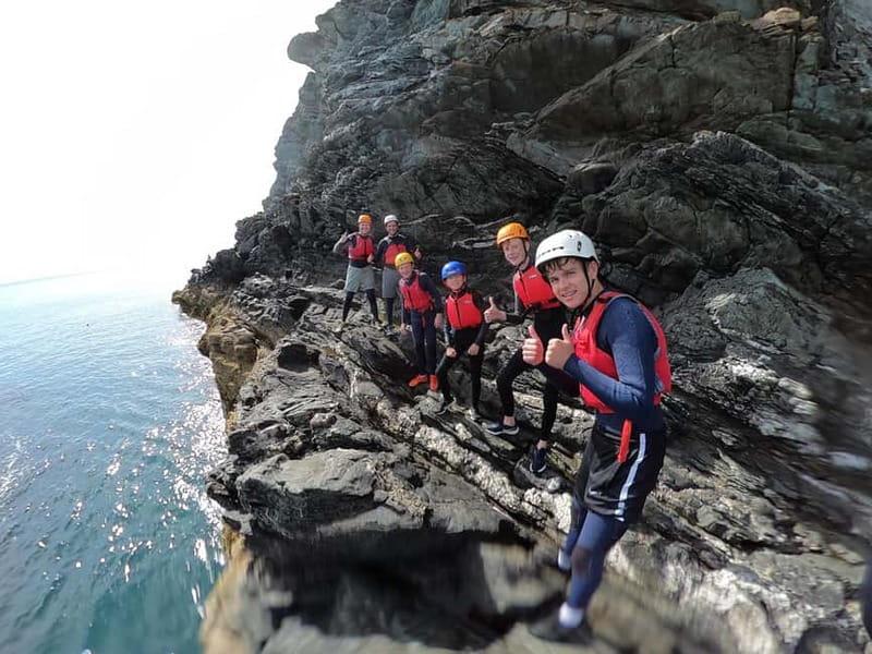 Anglesey: Epic Coasteering with Swimming Climbing and Jumps - An In-Depth Look at the Coasteering Experience