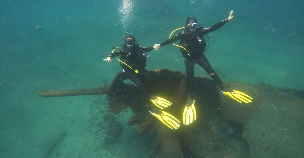 Angra Do Heroismo: SSI Try Scuba Program in a Shipwreck - Underwater Exploration Experience