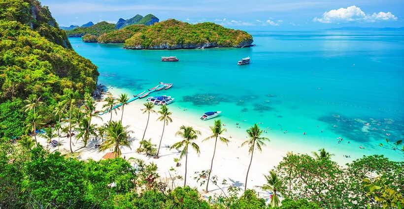 Angthong Marine Park - Cruise Ship Tours Koh Samui - Key Points