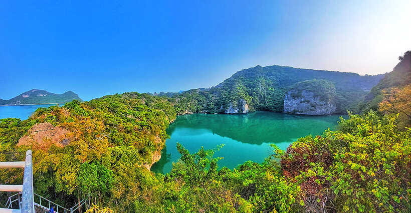 Angthong Marine Park - Cruise Ship Tours Koh Samui - Starting Location and Departure Time