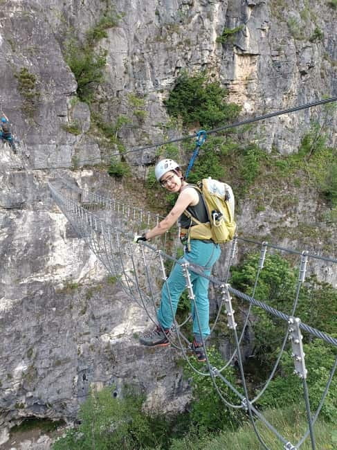 Anguane Ferrata: mountaineering park - Key Points