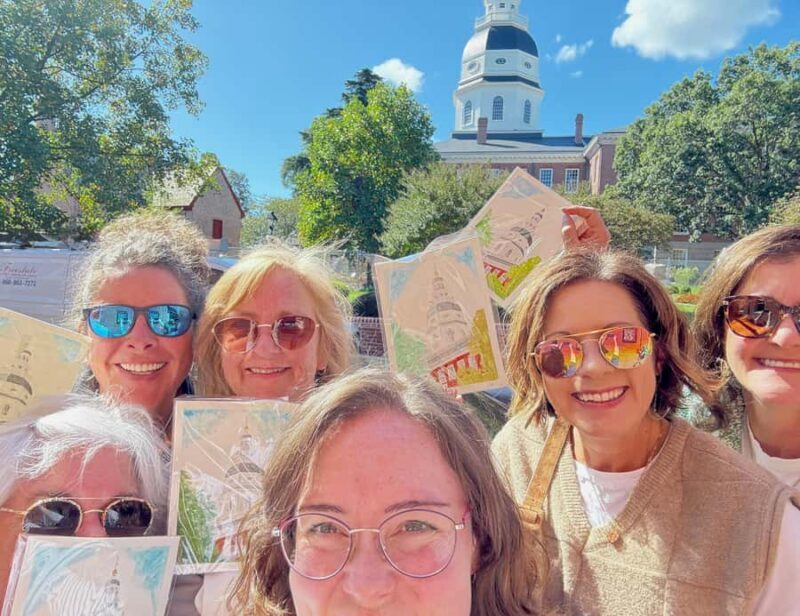 Annapolis: Outdoor Painting Activity at MD State House - An In-Depth Look at the Experience