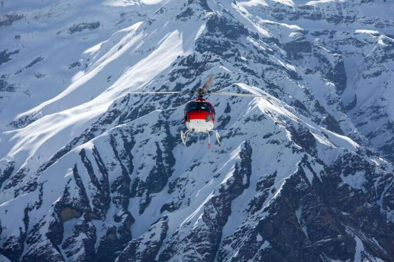 Annapurna base camp helicopter tour - Landing at Annapurna Base Camp