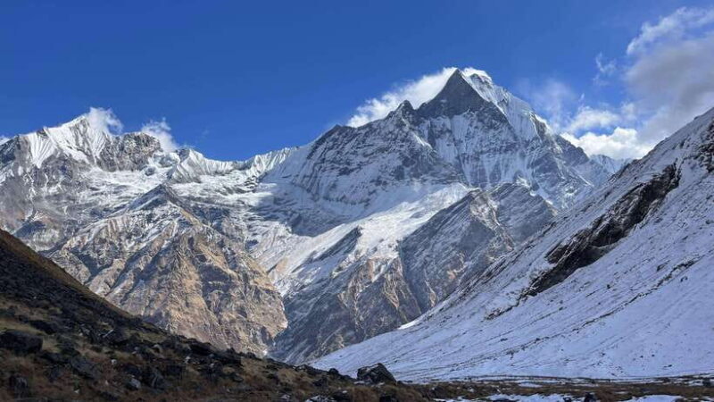 Annapurna Base Camp Trek with Helicopter Return  8 Days - Key Points  