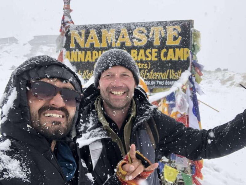 Annapurna Base Camp Trek with Helicopter Return  8 Days - Accommodation & Meals