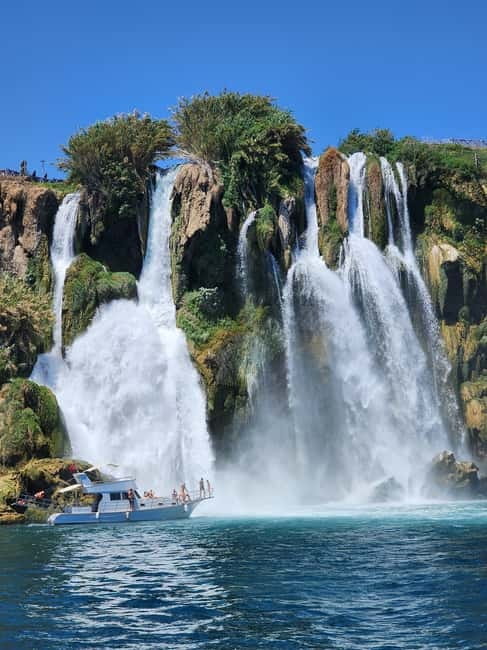 Antalya: 2-hourYachtTour toLowerDudenFalls with audionfo - Practical Details and Tips