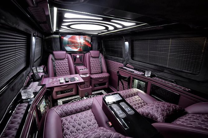 Antalya Airport (AYT) to Avsallar Transfer - TOP VIP Minivan - Vehicle Specifications