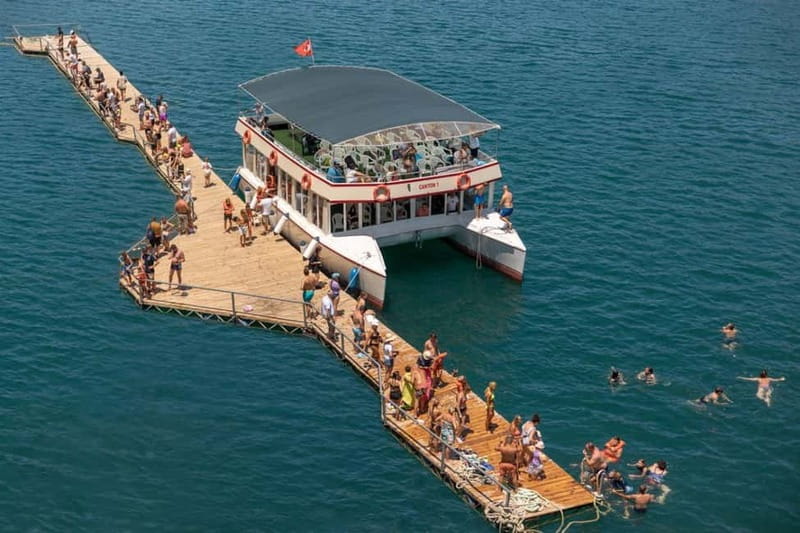 Antalya/Alanya:Green Canyon, Manavgat Waterfall W/Boat&Lunch - The Visit to Manavgat Waterfall  