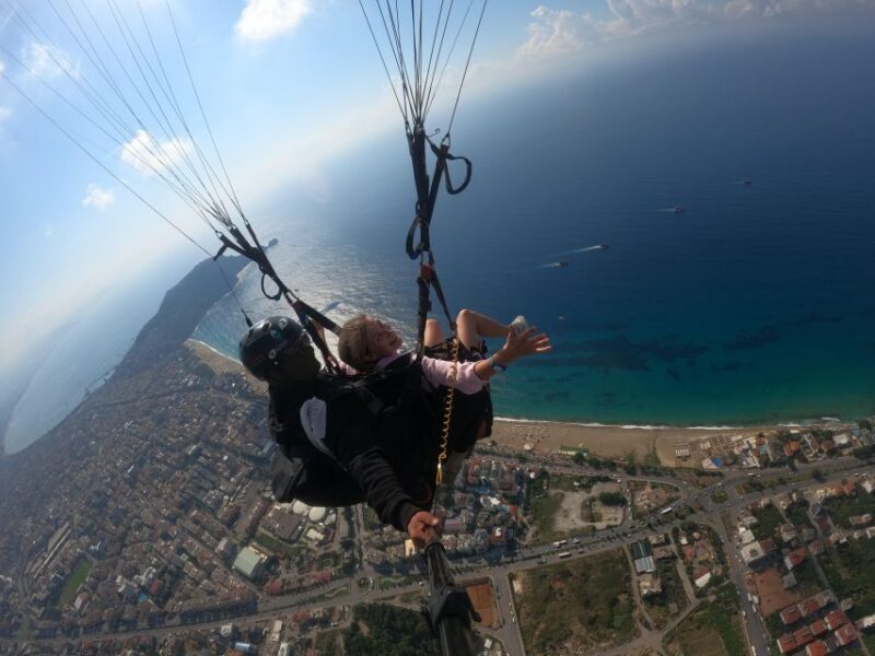 Antalya-Belek-City of Side: Tandem Paragliding With Transfer - The Flight: From Sky to Sea  