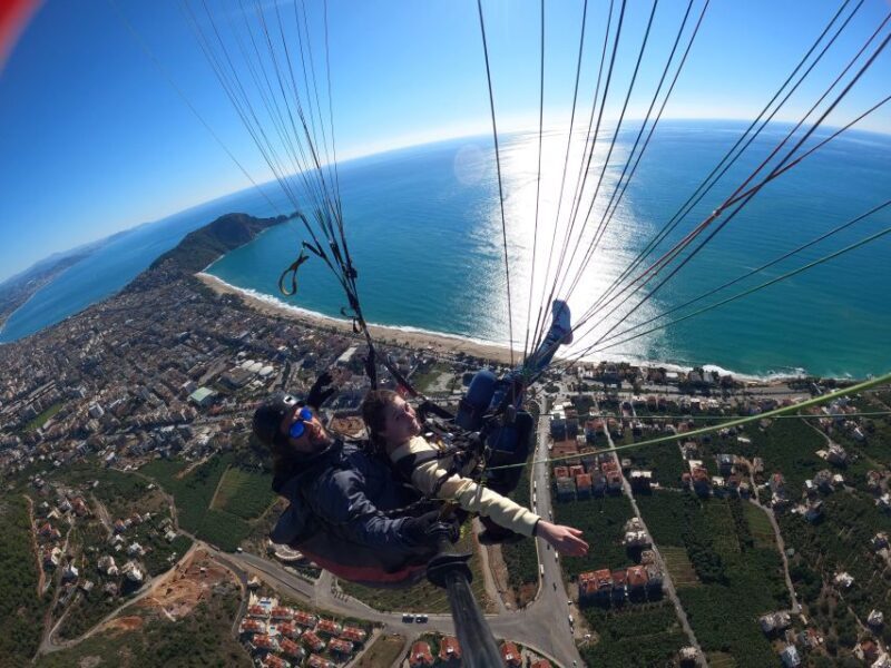 Antalya-Belek-City of Side: Tandem Paragliding With Transfer - Pickup and Transfer (Start)  