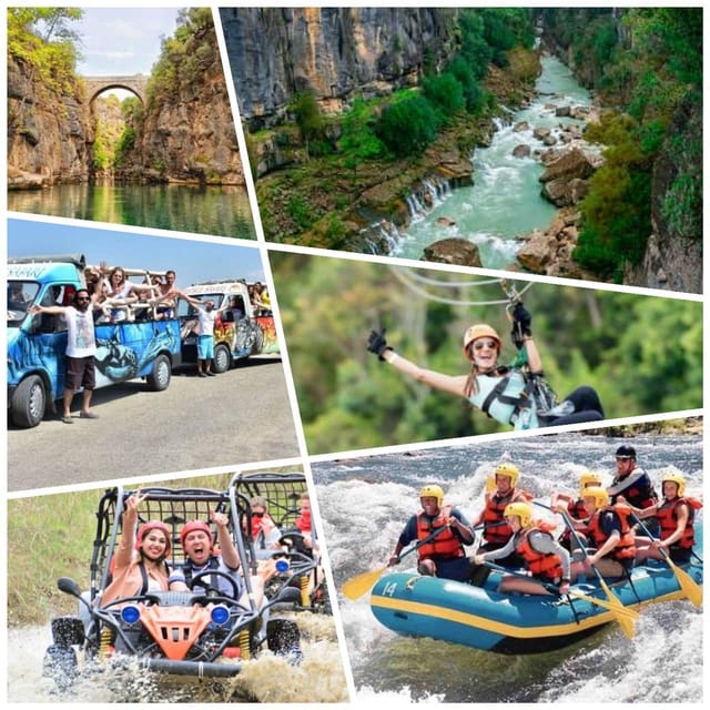 Antalya/Belek: Rafting With Quad Safari, Zipline Options - The Sum Up