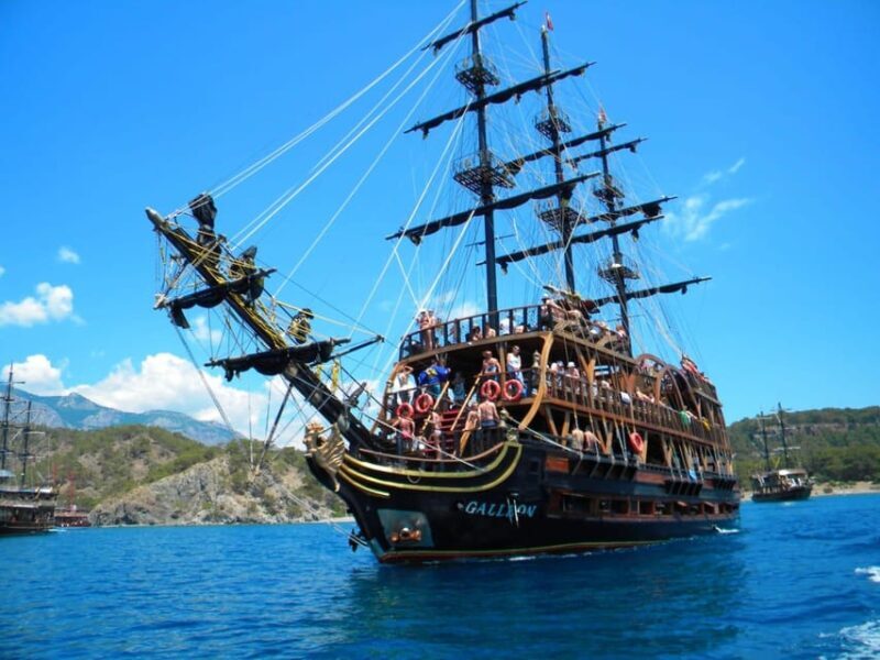 Antalya Biggest Pirate Boat Trip w/Lunch & Unlimited Drinks - What to Expect on the Pirate Boat Adventure
