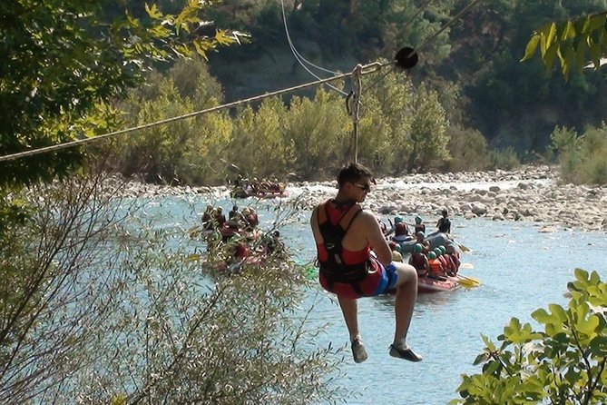 Antalya Canyon Rafting ATV/ Quad Ride Zipline Combo Adventure - Sum Up