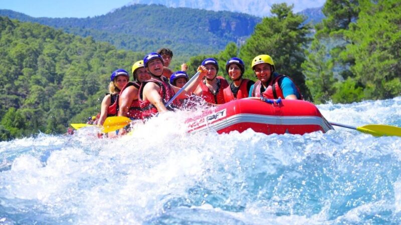Antalya/City of Side: Rafting, Quad or Buggy & Zipline Combo - Rafting Experience