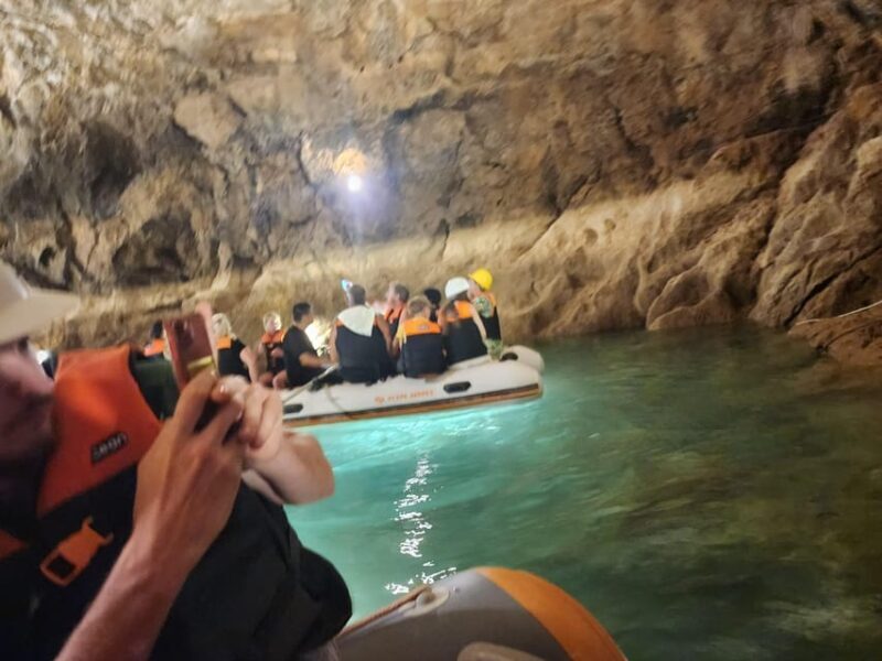 Antalya: Cruise inside theCaveLake&Side seaCruise - Side Harbour and Sea Cruise