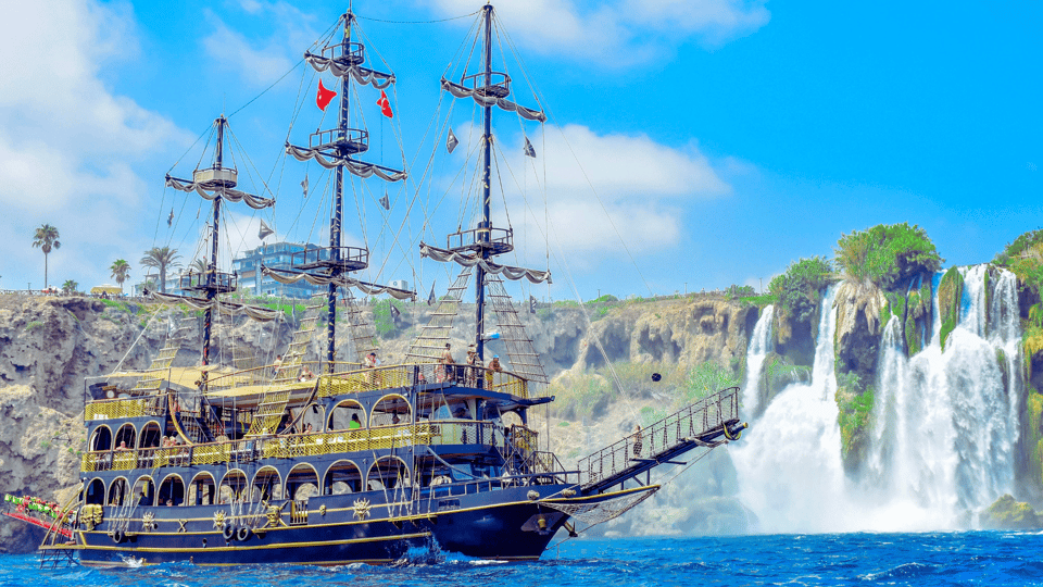 Antalya: Full-Day Boat Tour W/ Swim Stops Lunch & Waterfall - Key Points
