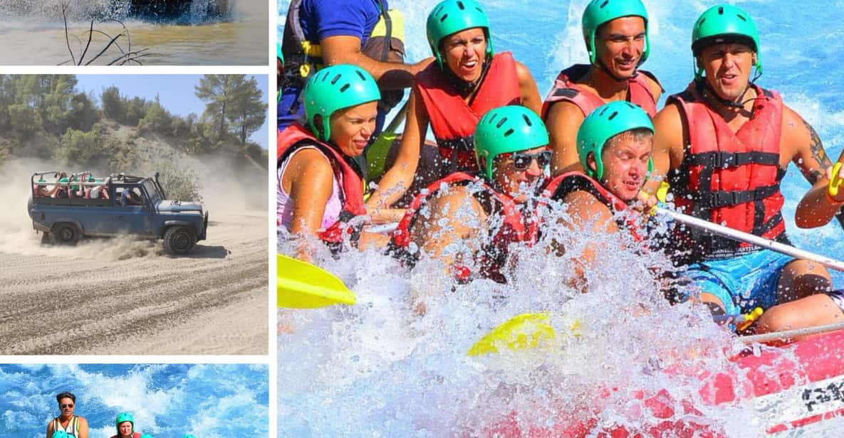 Antalya: Jeep Safari,Rafting,Canyon Visit with Lunch - An In-Depth Look at the Antalya Adventure Tour