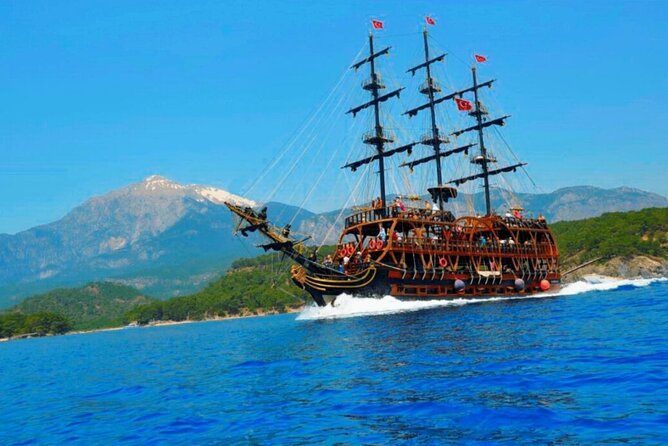 Antalya Pirate Boat Tour With Lunch and Roundtrip Transfer - Good To Know