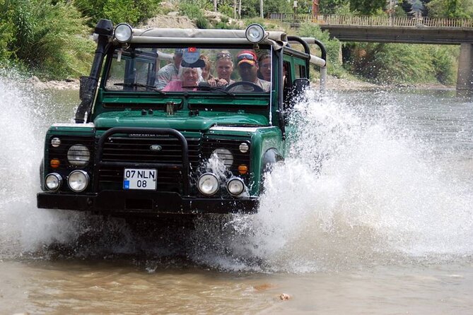 Antalya Rafting, Buggy, Jeep Safari & Zipline Experience W/Lunch - Savoring the Delicious Lunch