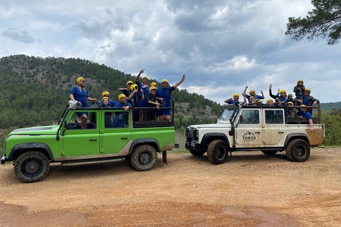 Antalya Rafting, Jeep Safari, Zipline, Buggy Safari Combo Tour - Key Points