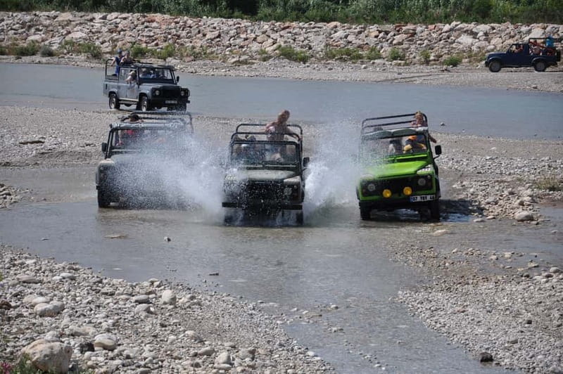 Antalya: River Rafting, Zipline Buggy/Quad Jeep Combo Tour - Key Points