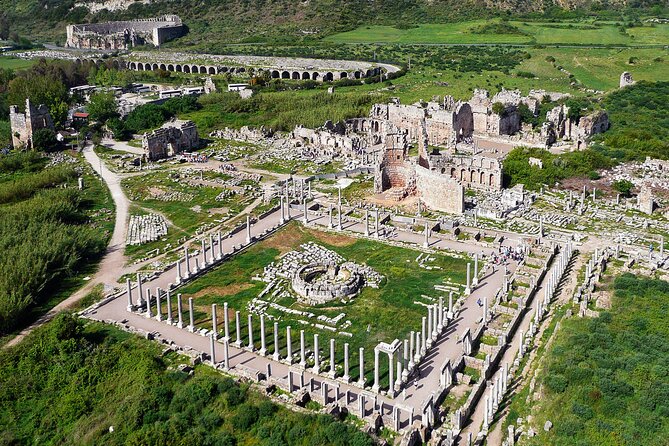 Antalya Tour To Perge Aspendos And Side With Manavgat Waterfall - Admiring Manavgat Waterfall