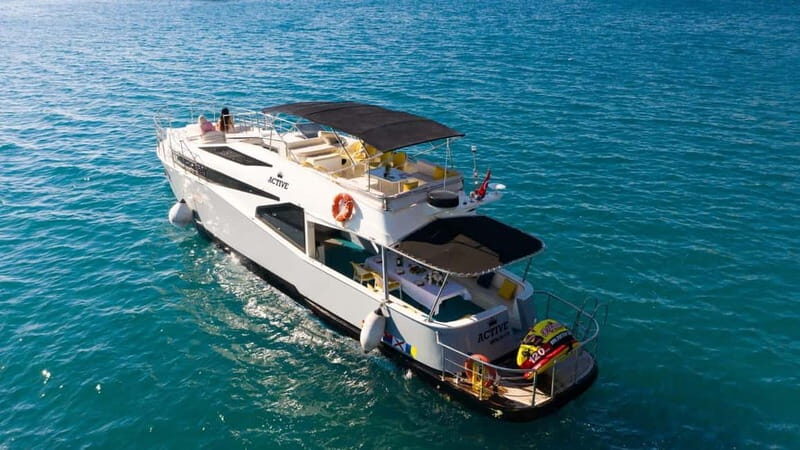 Antalya Transfer with Kleopatra Beach Stop Deluxe Yacht Tour - Key Points