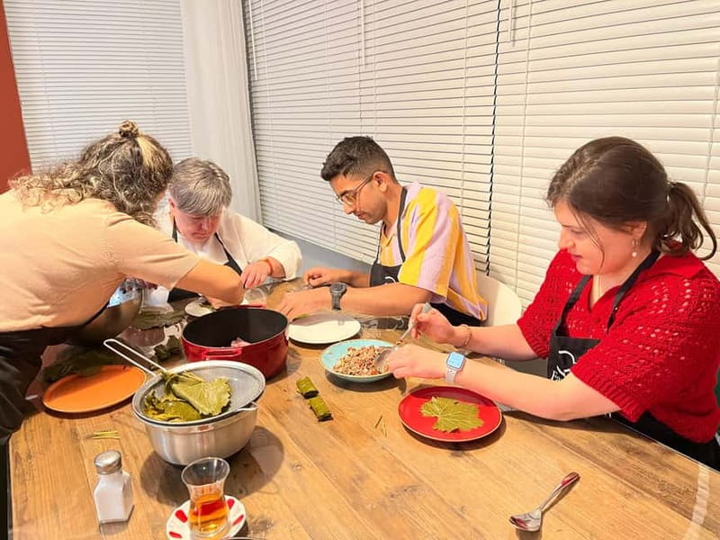 Antalya: Turkish Cooking Class with a Local Host - Enjoying the Meal