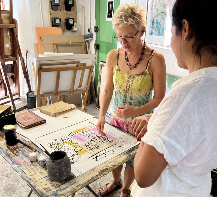 Antibes: Make Your Art Souvenir With a Local Artist - Personalized Creative Session