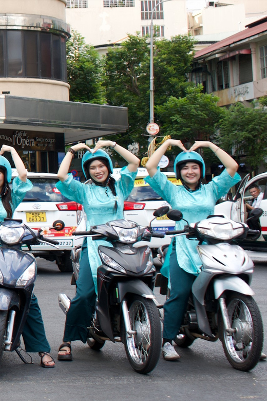 Ao Dai Female Rider: Saigon Motorbike Adventures - Key Points