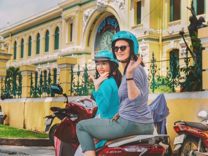 Ao Dai Female Rider: Saigon Motorbike Adventures - The Joy of Motorbike Adventures