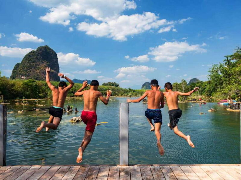 Ao Nang: Crystal Pool Kayaking, ATV, and Pineapple Farm Tour - Kayaking Through Crystal Lagoon
