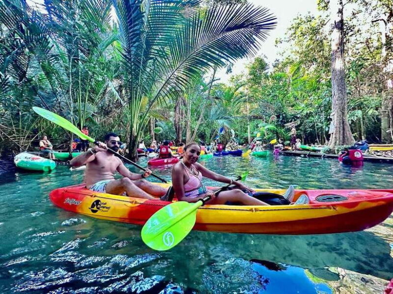 Ao Nang: Crystal Pool Kayaking, ATV, and Pineapple Farm Tour - Experiencing the Fish Spa