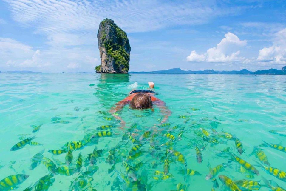 Aonang: Chicken Island, Poda Island, Separated Sea, Railay Bay - Key Points