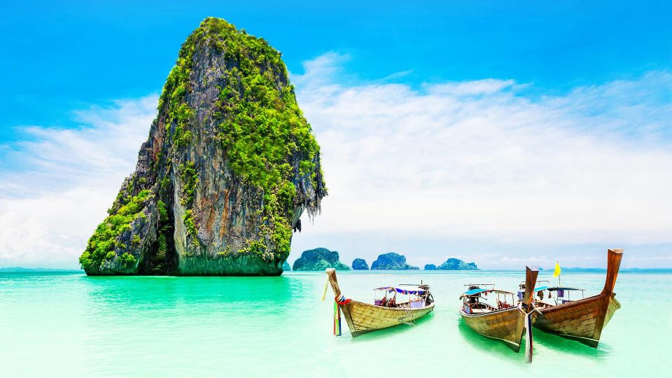 Aonang: Chicken Island, Poda Island, Separated Sea, Railay Bay - Railay Beach