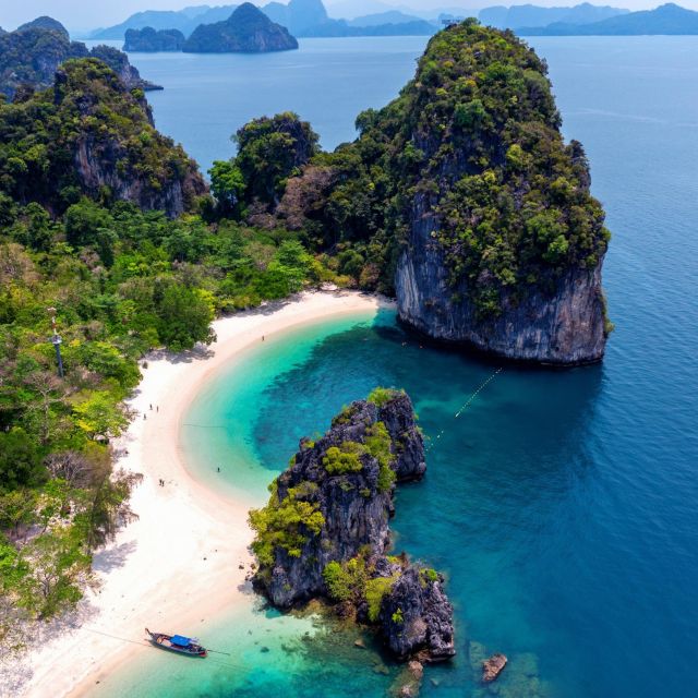 Aonang: Phi Phi Islands + Sunset 4 Islands Group by Speed Boat - Snorkeling and Lunch
