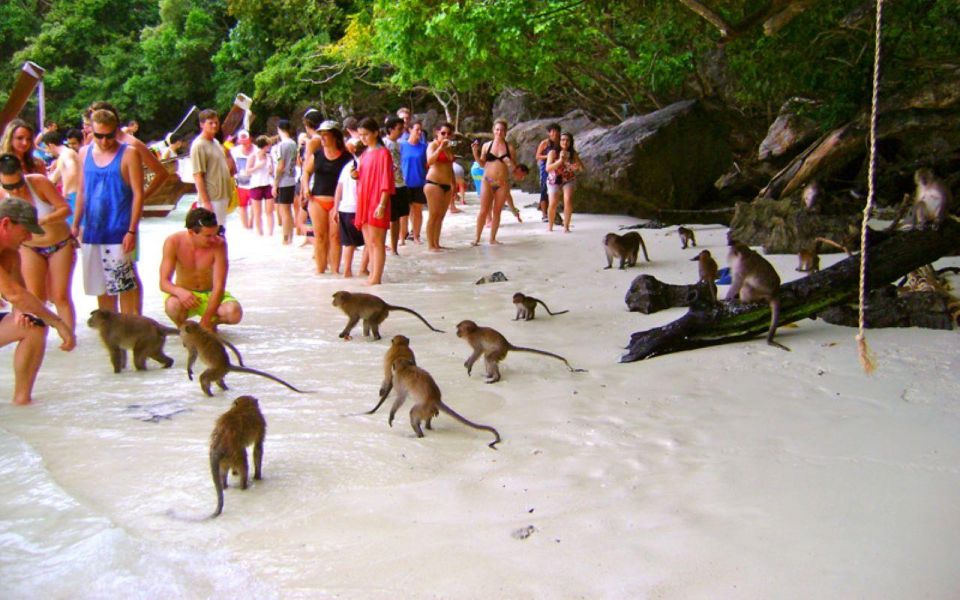 Aonang: Phi Phi Islands + Sunset 4 Islands Group by Speed Boat - Phi Phi Islands Visit