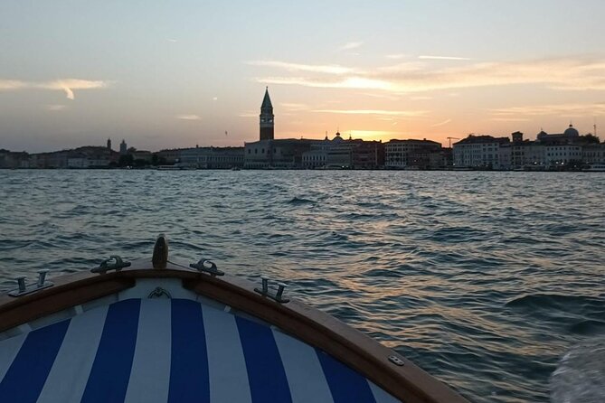 Aperitif at Sunset in the Venice Lagoon on a Private Boat. - Pierangelos Passion for Venice