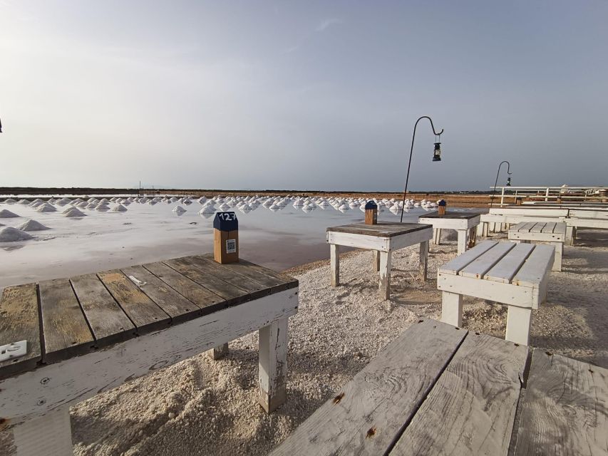 Aperitif in an Old Tub of Salt in Marsala - Culinary Delights