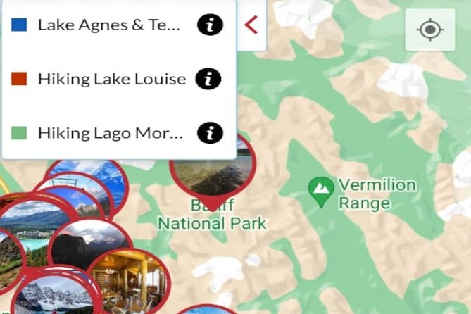 APP Banff Self-Guided Routes With Audio Guides - Audio Guide Features