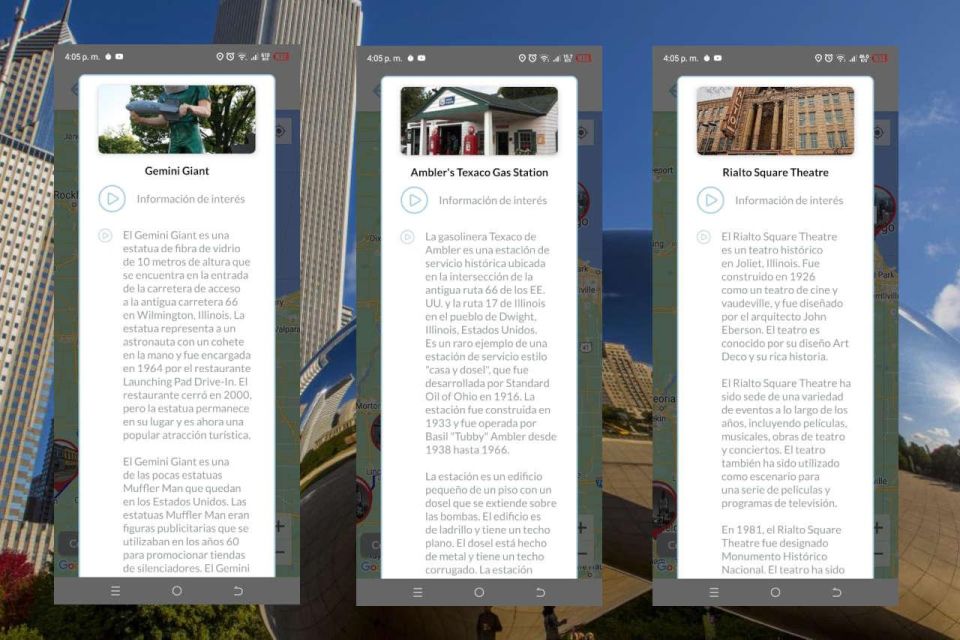 App Chicago Self-Guided Tours With Multilingual Audioguides - Featured Locations of the Tour