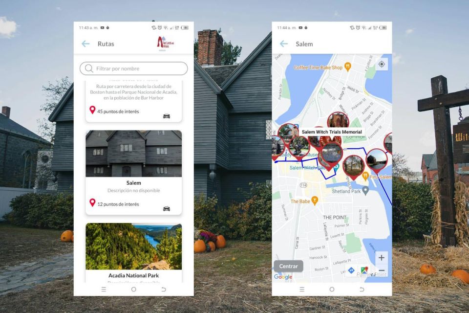 App Self-Guided Tours With Audioguide Salem - Register and Redeem